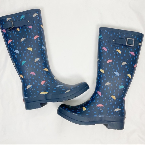 Umbrella print rain boots Clearance